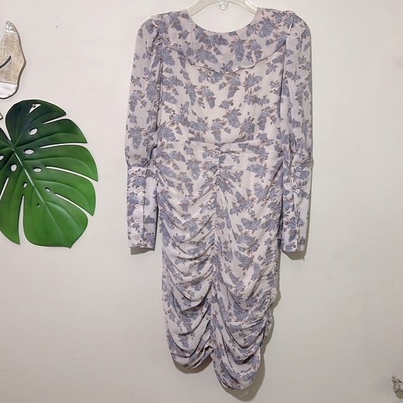 Nasty Gal Plant Stay Away Floral Mini Dress Sz. 10 NWT - Picture 8 of 13